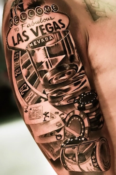 Tattoo realizado por Jose Kustom de Kustom Tattoo
